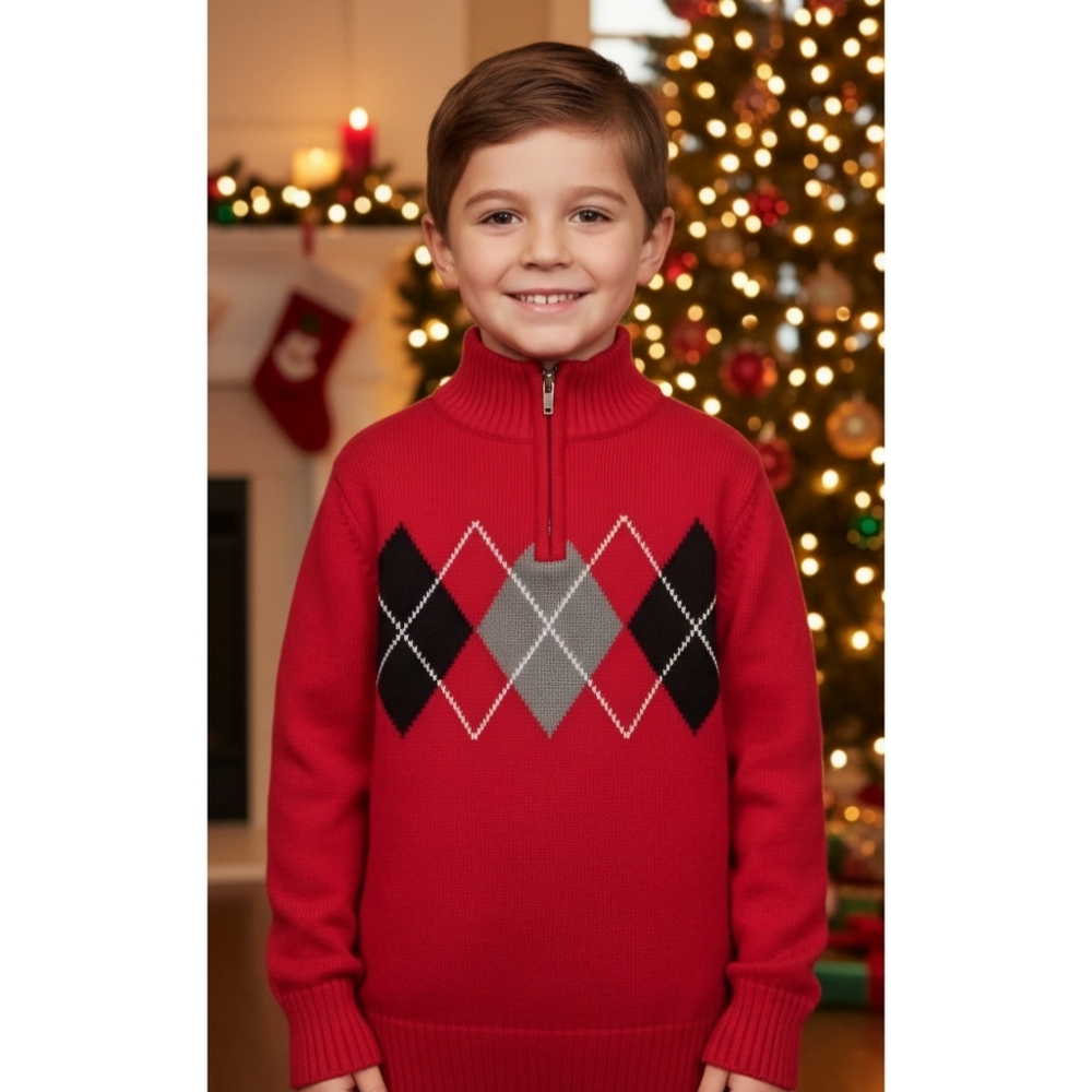 Crazy 8 Boy's Holiday Sweater